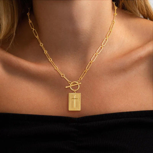 Cross Charm Necklace
